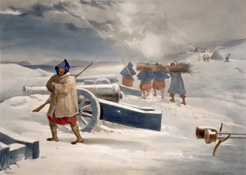 Sentinella degli Zuavi, tavola da 